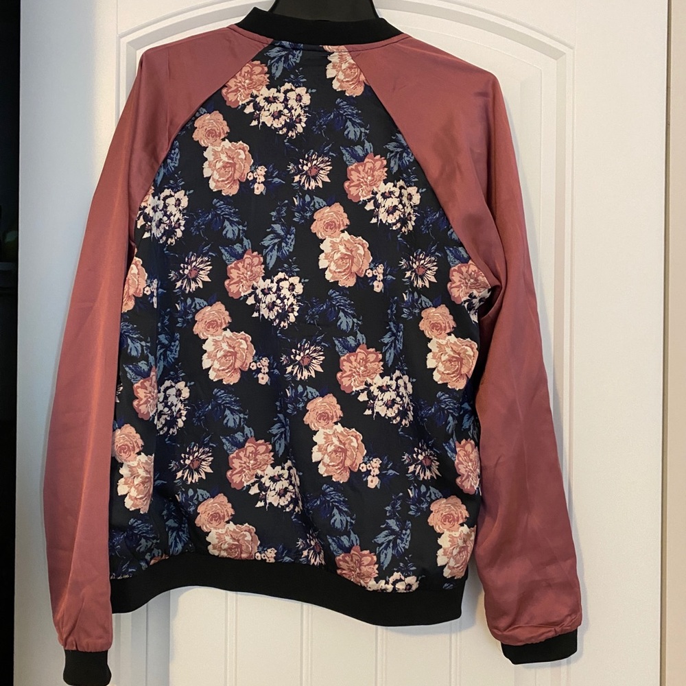 Floral jumper jacket